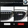 3D Auto Frontgrill Abzeichen Emblem für BMW M1 M2 M3 M4 M5 M6 M7 E84 E83 F39 F10 F30 G11 G07 G86 G80 G60 E60 E46 Zubehör Dekor