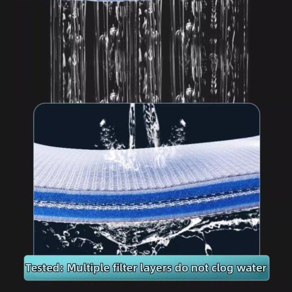 2Pcs 40x50cm Aquarium Filter Sponge 10D Non Gel Filter Pad Durable Pond Filter  Aquarium Accessories