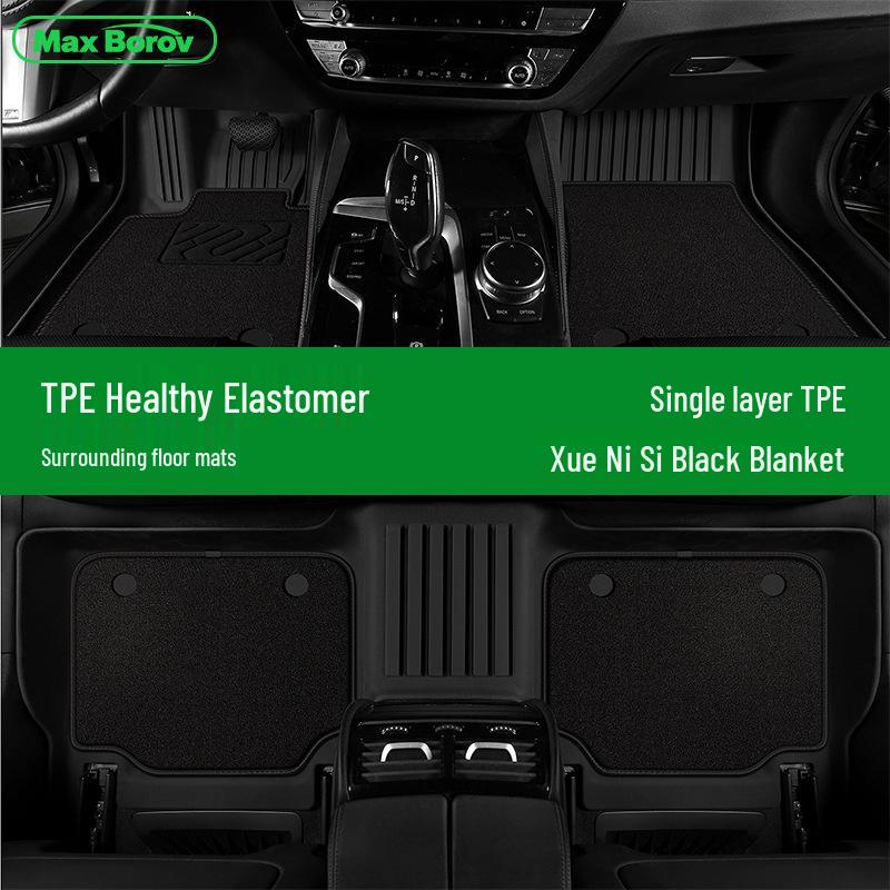 Car TPE Floor Mats for Hongqi Models: 25, H5, HS5, EQM5, HS3 PHEV, H6, HS7, H9