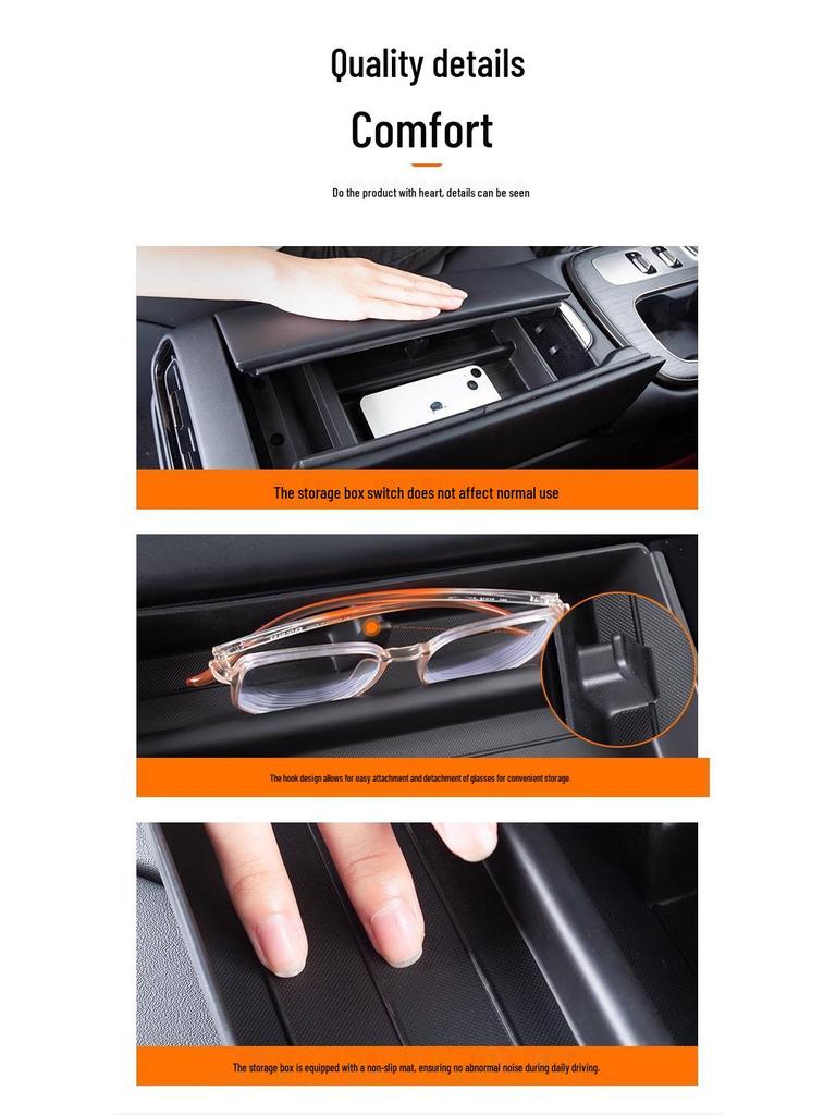 Xiaomi SU7 Armrest Box Storage Organizer Accessories