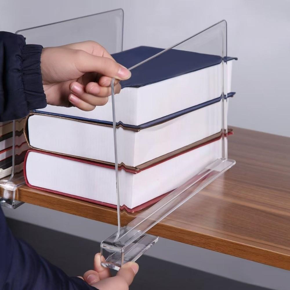 Klarer Kleiderschrank-Organizer-Teiler Platzsparendes Stoffteilerpaneel für Kleidung, Handtücher, Clutchs