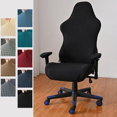 Gaming Armchair Seat Slipcover Computer Chair Slipcover Seat Case E -Sports Chairs Cover Office Stretch Elastic Stool Cover