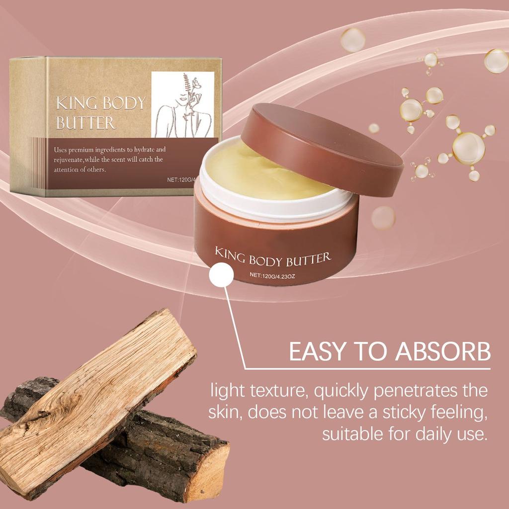 Organic Cologned Body Butter - Warm Scent Body Butter  Body Butter For Men  Cologne Body Butter