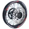 Aluminiumlegierung 1,85x12" Zoll Hinterradfelge Kreisrad mit Scheibenbremse Ritzel für KLX CRF Kayo BSE Dirt Pit Bike Motorrad
