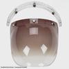 Japanese Three-Button Bubble Lens Motorcycle Helmet