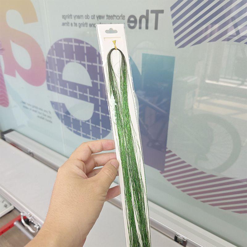 

Sweet &Cool Wig Hair Braiding Ropes for Girls,Shiny Thin Strands,Perfect for Dance Performances,Stylish Braided Hair Accessories