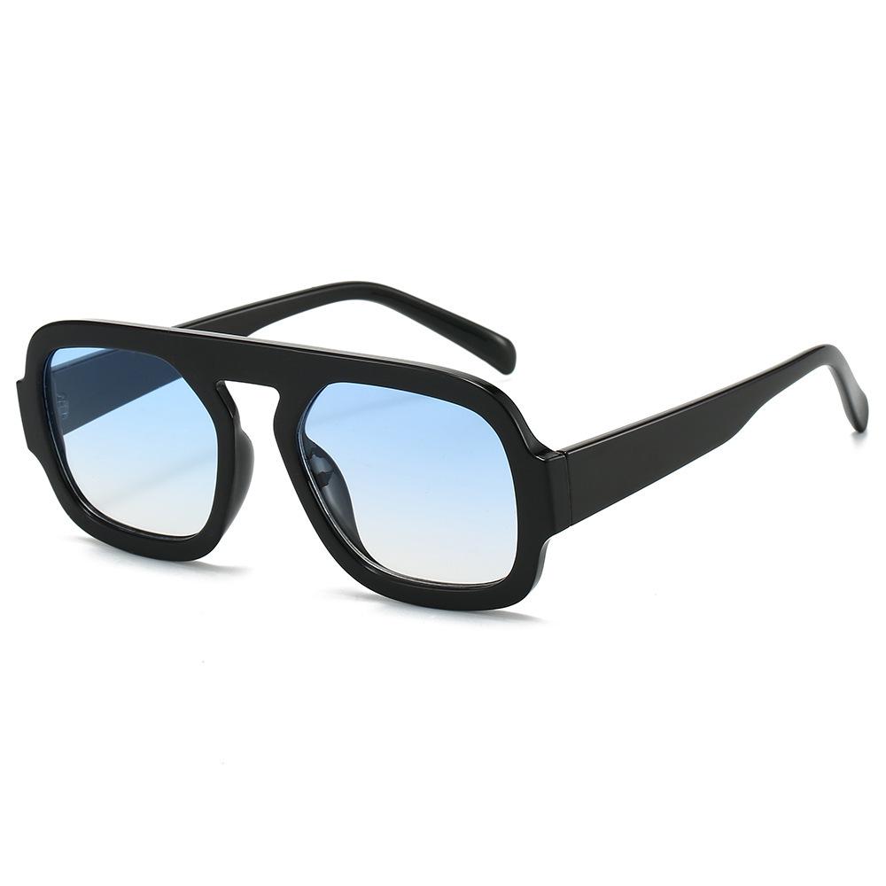 2024 New European & American Style Versatile Fashion Sunglasses Unisex PC Frame