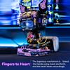  Building Blocks Kuromi Semi-mechanical Assembly Toy Collector Model Cartoon Desktop Ornaments Children's Holiday Gift