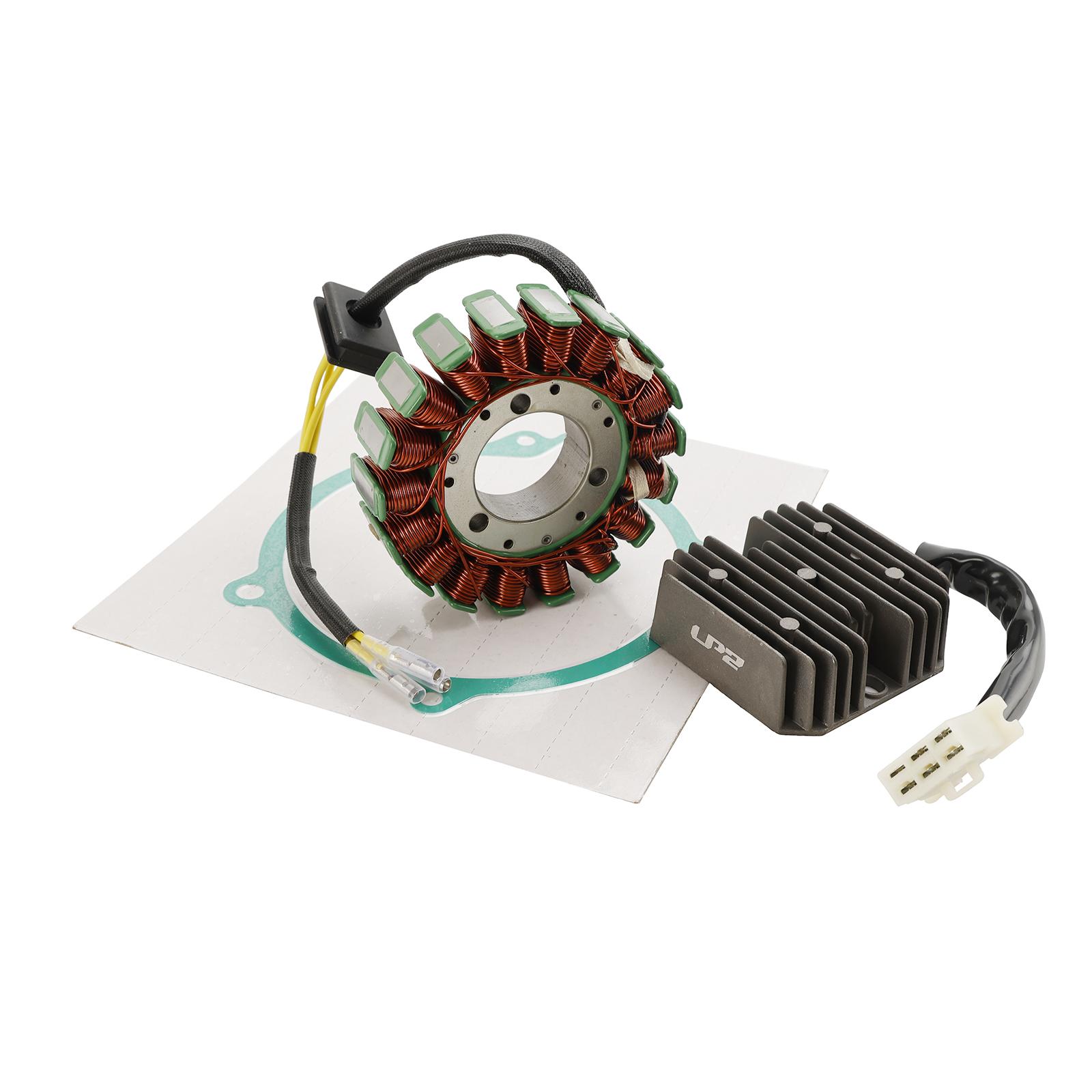 

Generator Stator Regulator & Gasket For Kawasaki GPz KZ1100, LTD, Spectre 81-83