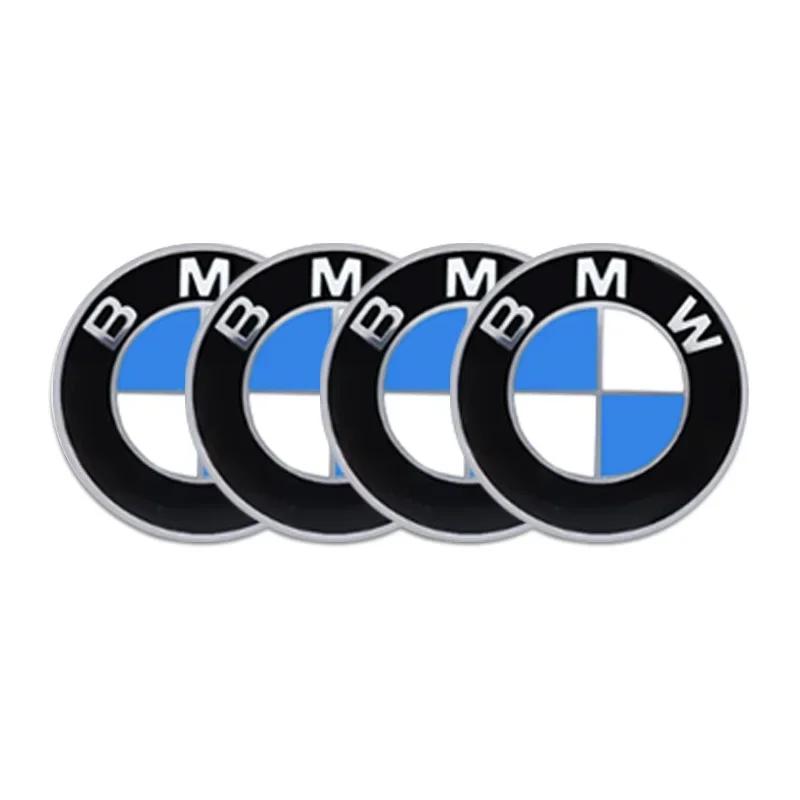 1/4pcs Lot 56mm Wheel Hub Cap Emblem Sticker Car Decoration For BMW Performance F25 F26 F15 F16 E90 E91 E92 E60 E84 G22 X3 X5 X6