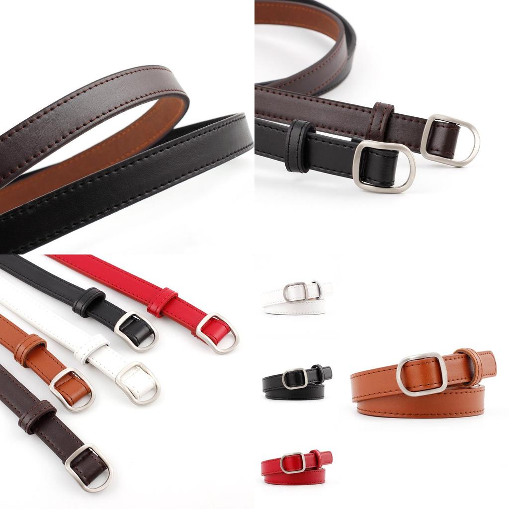 Stylish Korean Version Casual Belt For Students With Decorative Smooth Buckle Feature