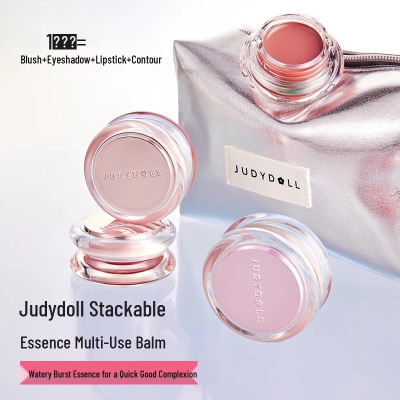 Judydoll Hydrating Multi-Use Balm: Blush & Lip Tint for a Fresh, Natural Look