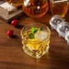 Isbollsform 4 Hål Rund Iskubform Lätt Fyllning Släpp Isbollsform med Silikonlock för Whiskey Cocktails