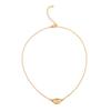 SUMENG 2025 New Elegant Gold Color Double Heart Pendant Necklace for Women, Wedding Couple Choker Crafted Friends Jewelry Gift