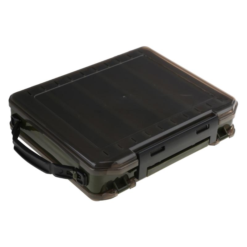 Portable Plastic Organizer-Case Fishing Baits Organizer-Fishing Lure Storage Box