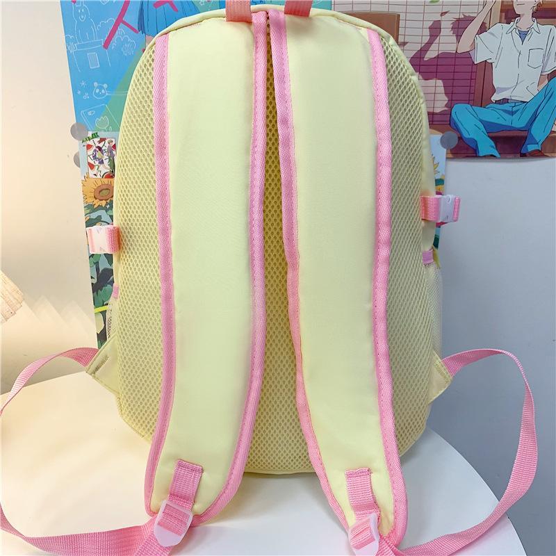 Schoolbag milk fufu cute childlike cartoon cat backpack primary school students class holiday travel full of vitality small backpack