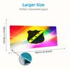 NAC Breda Color Mouse Pad Large Gaming Table Cushion Non-slip Laptop Tablet Big Mousepad XXL Mat Mini PC Playmat With Lock Edge
