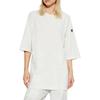 Moncler T-shirt a maniche corte con scollo rotondo in maglia X Rick Owens Bianco Unisex Top MU02D8C01-M4630-41