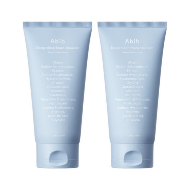 Abib Deep Clean Foam Cleanser Hydration Hyaluron Foam 150ml × 2