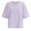 Shop   Women V Neck 5 8 Loose FiT 100  CoTTon T shirT Black Dai Wsh 12011