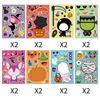 Universal Pumpkin Witch Ghost Designs Sticker Fun DIY Assembly Sticker Supplies 16Sheets Halloween Themed Puzzle Stickers