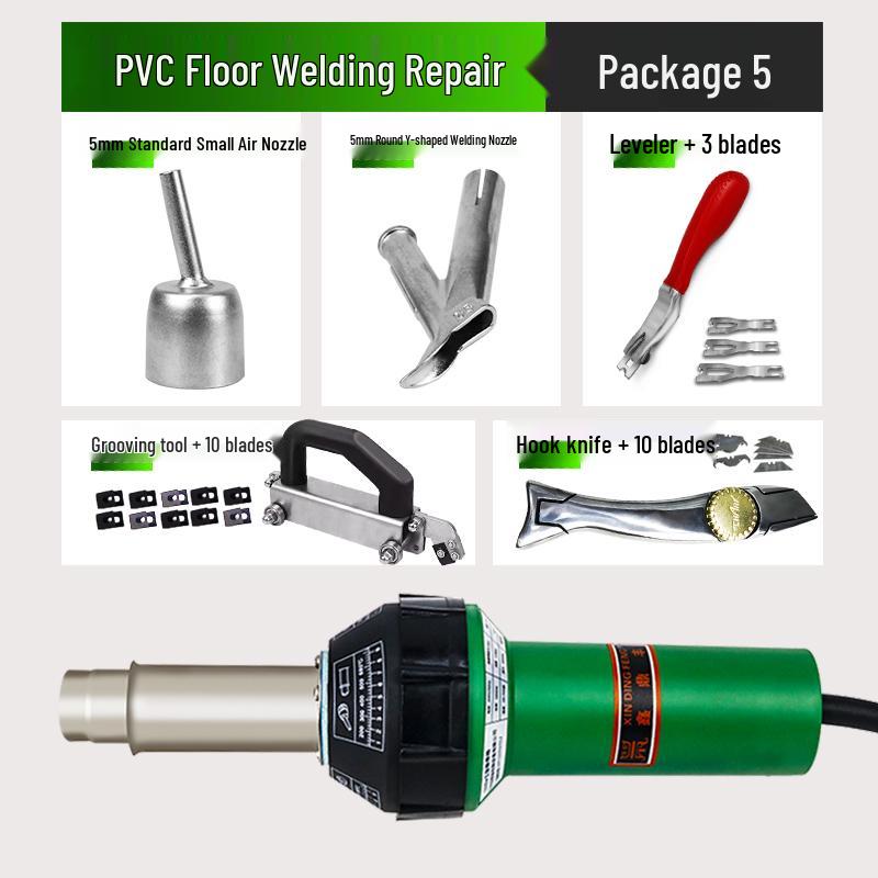 2000W High Power PVC & Plastic Welding Gun for Flooring, Film, and Sheet Applications