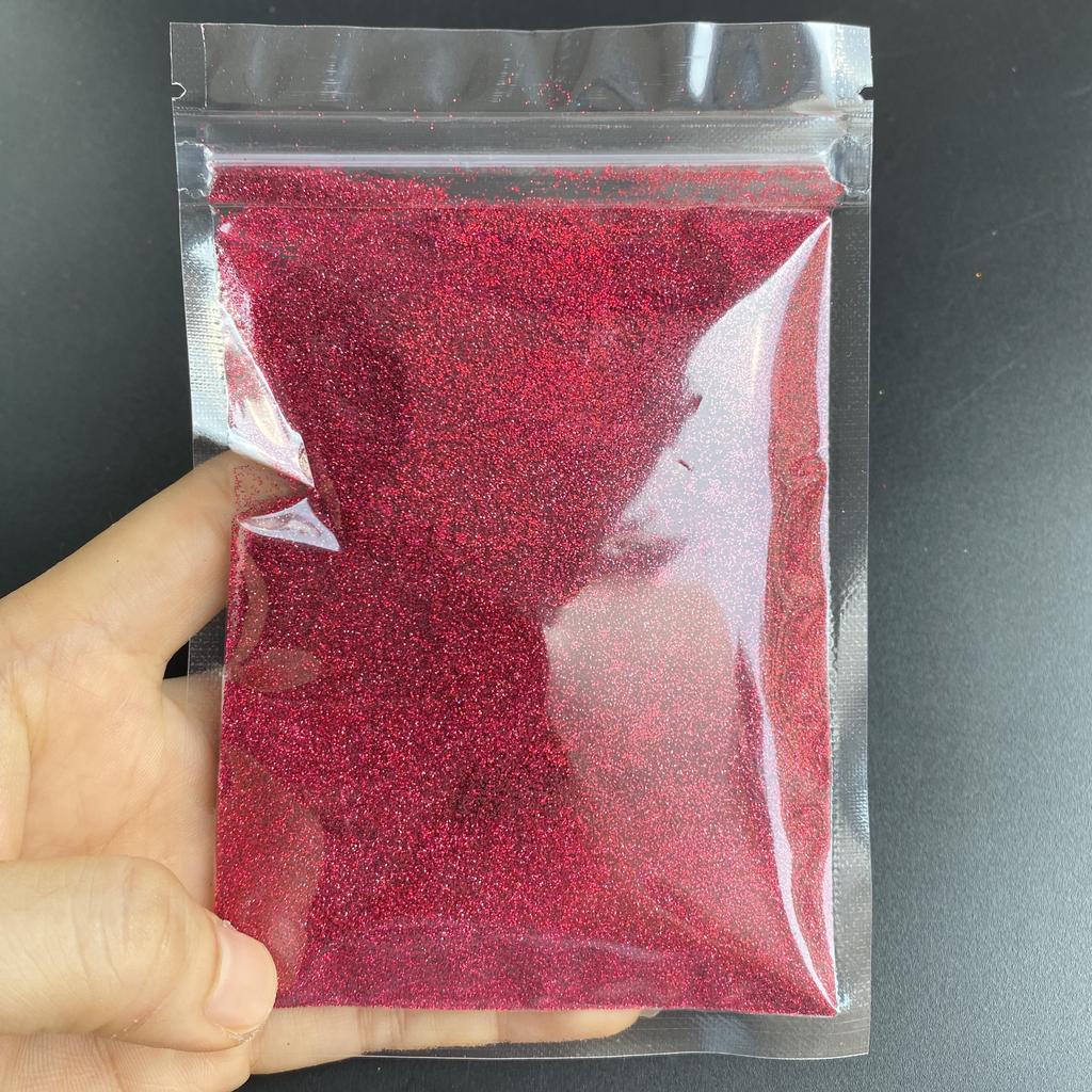 Bulk Solvent Resistant High Sparkling Holographic Glitter  Polyester Ultra Fine Glitter for Resin Crafts