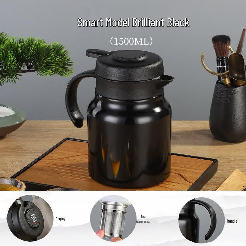 Qiwei 304 Stainless Steel Insulated Tea Pot