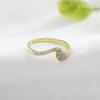 Labradorite Ring, Silver Jewelry, Gold Plated Jewelry, Gift For Her, Wedding Gift