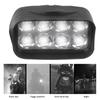 Plastic General 8LED Electric Tricycle Modified Heat Dissipation Strong Spot Light for Motorcycle