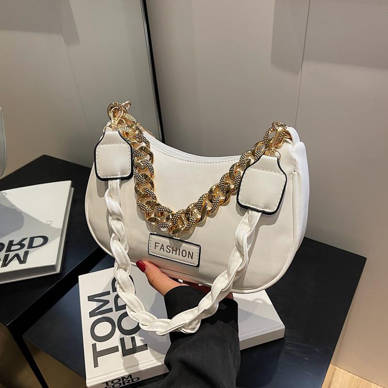 Stylish Korean Fashion Women's Chain Handbag Summer Shoulder Bag For Daily Use