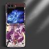 One Piece Cool Luffy Zoro Back Phone Cover Funda Case for Samsung Galaxy Flip3 Z Flip 7 6 5 4 3 Flip6 Flip4 Flip5 Flip7 FE