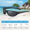[Duduma] Men's Sunglasses, UV Protection, Sports Sunglasses for Cycling, Hiking, Baseball, Golf, Running, Driving, Motorcycling, Tennis.