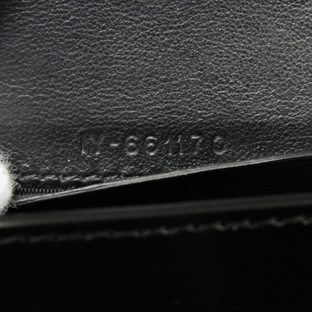 Used Gancini Pochette 9896 661170 7921 Card Case 2-Way Pouch RFID Unused New Logo Black Unisex from Japan AUTHENTIC