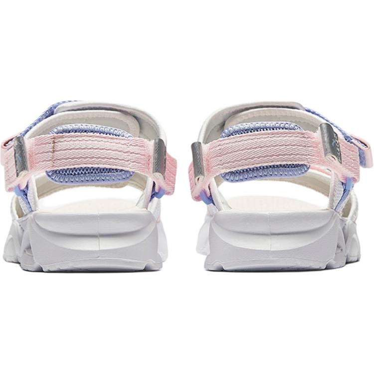 Anta Fashionable Comfortable Versatile Non-Slip Wear-Resistant Low-Top Kids Sandals Kids Sandals Anta-White Pearl-Pink Pool-Blue 322436904-1