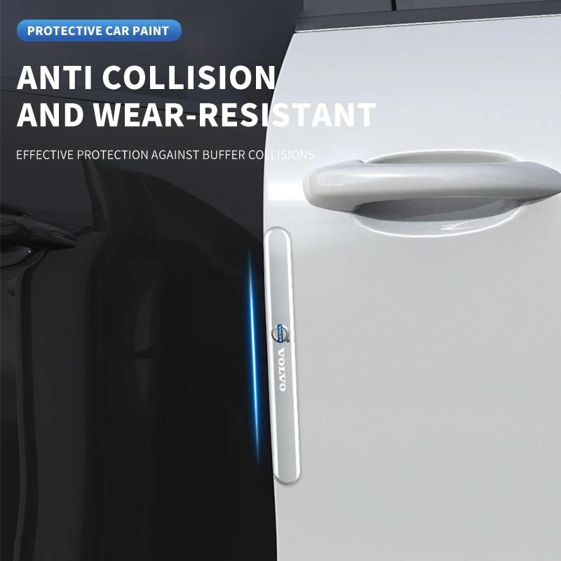Clear Car Door Edge Protective Stickers Anti-Collision Strip For Volvo Rdesign AWD C30 C70 S40 S60 S70 S80 S90 V40 V50 V60 V70 PH4