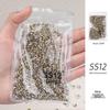 Pointed Bottom Czech Rhinestones for Nail Art - Glass Transparent Accents for Nail Decorations