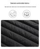 Men's USB Heated V-Neck Cotton Thermal Vest with Smart Temperature Control.