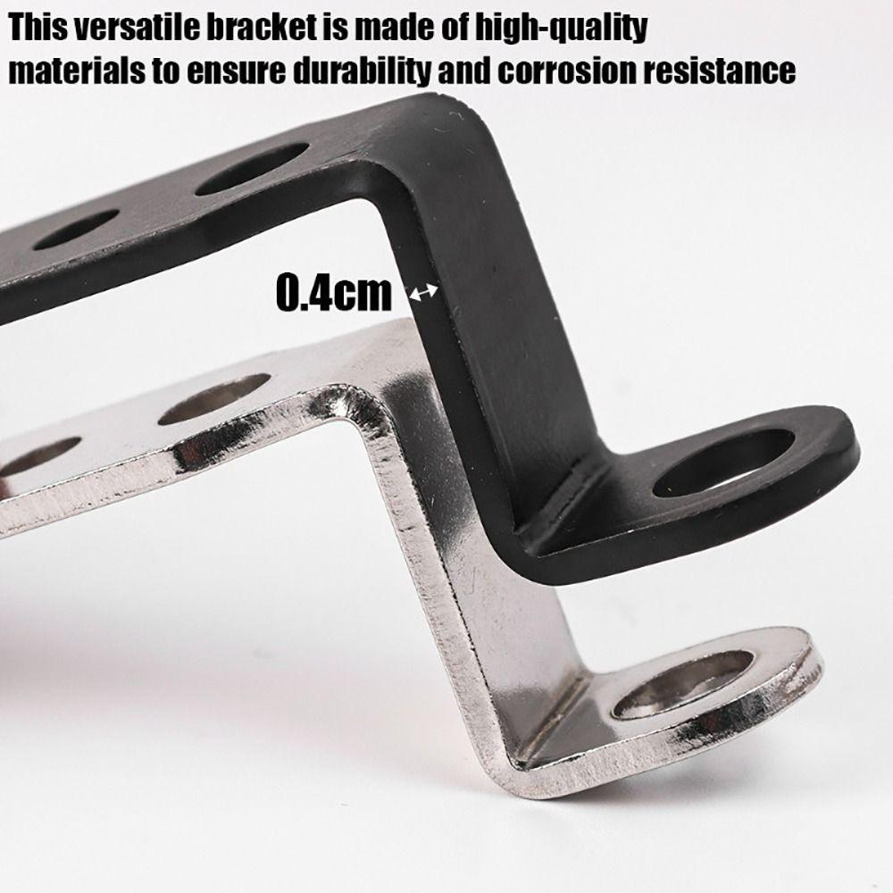 1/2Pcs Stainless Steel Head Light Bracket Multi-purpose Motorcycles Headlight Bracket Rearview Mirror Lamp Bracket Accessories