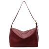 Solid Color Commuter Large Capacity Shoulder Bag Women's Crossbody Bag Underarm Bag