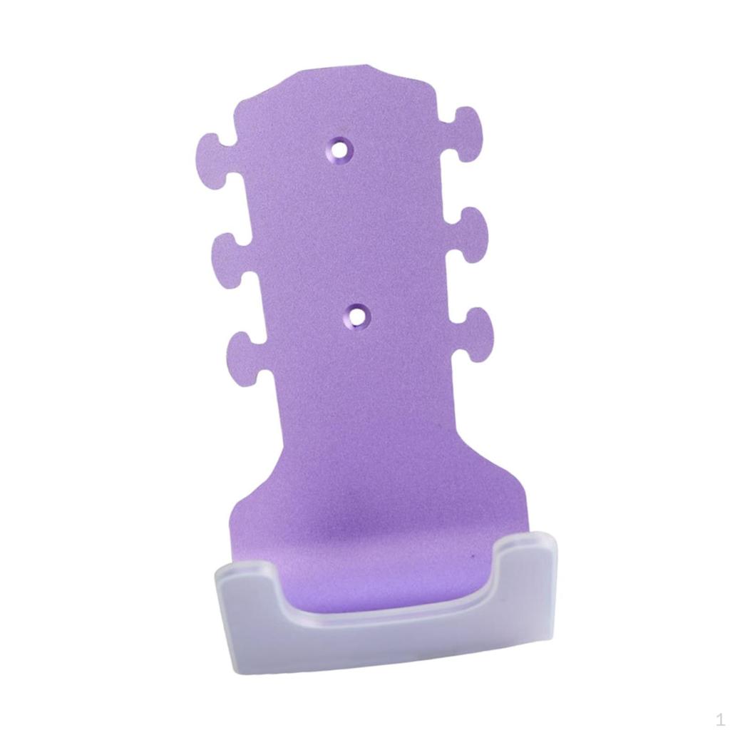 Guitar Wall Mount No Music Instrument Stand Ukulele Holder Aluminum Alloy