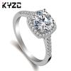 Time Inlaid Zircon Ring Diamond Ring Female
