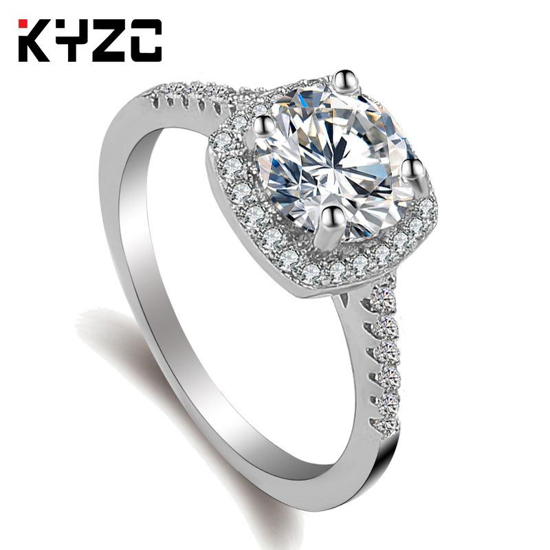 Time Inlaid Zircon Ring Diamond Ring Female