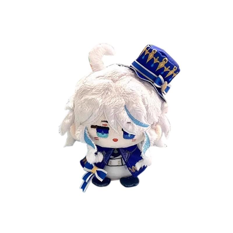 12cm Hutao Pendant Plush Dolls Keychain Soft Genshin Impact Keychain Bag Dolls Neuvillette Plush Toys Kids XMAS Birthday Gift