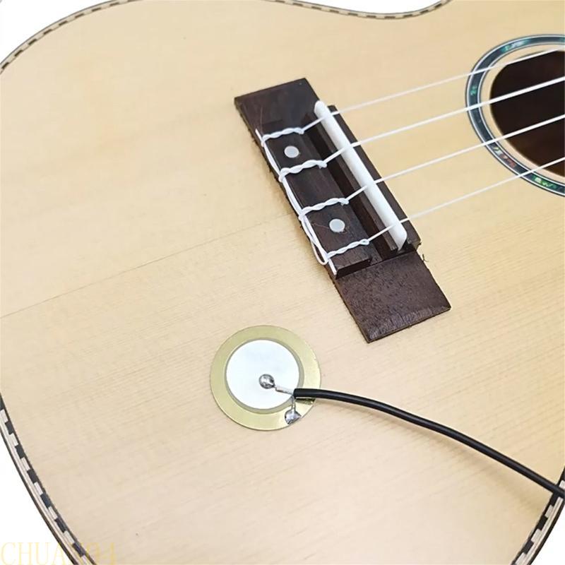 A1A2 Self-adhesive Kalimba Pickup Piezo Transducer Microphone Contact Piezo Pickup