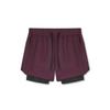 Men's 2-in-1 Running Shorts Breathable Quick Dry Athletic Workout Shorts