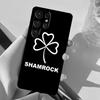 Ireland Shamrock Lucky Case For Samsung Galaxy S24 Ultra S21 S22 S23 S25 Ultra S9 S10 Plus S20 FE S25 FE Back Cover