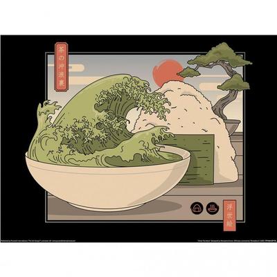 Move Pencil Move Tea Wave Print