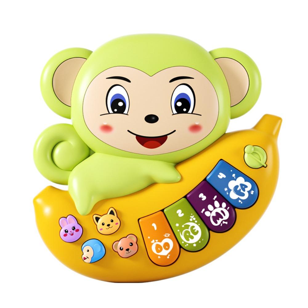 Children's cartoon electronic organ musical instrument early education educational multi-functional electric light toy baby gift