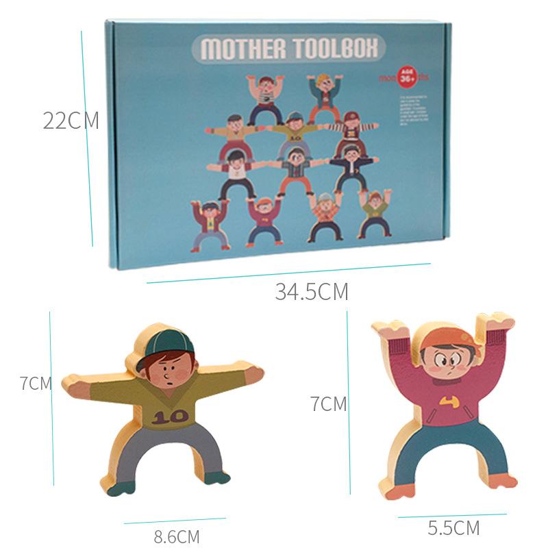 

Раннее развитие Деревянный пиратский Геркулес Сложи высоко Баланс Строительный блок Детская головоломка Развитие Интерактивные настольные игры для родителей и детей 65 * 35 * 45cm Outer Box Size